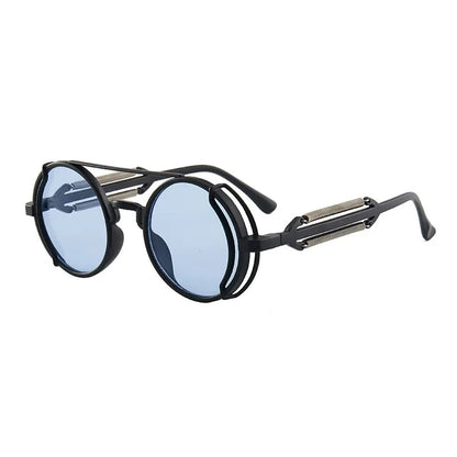 Unisex Solglasögon Rundade Med Spegellinser 6