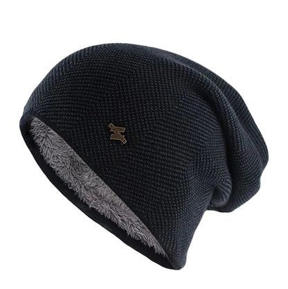 Unisex Stickad Mössa Casual Stil 0