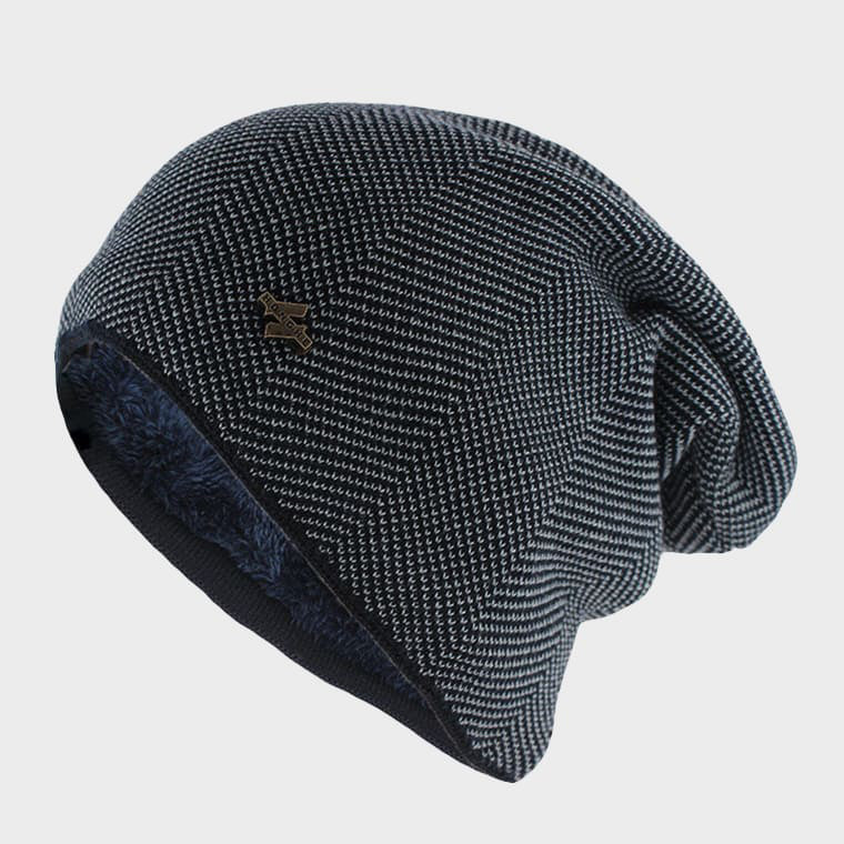 Unisex Stickad Mössa Casual Stil 2