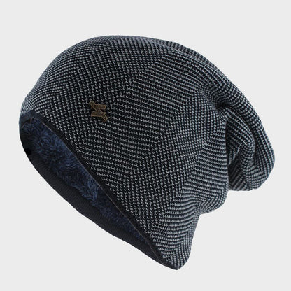 Unisex Stickad Mössa Casual Stil 2