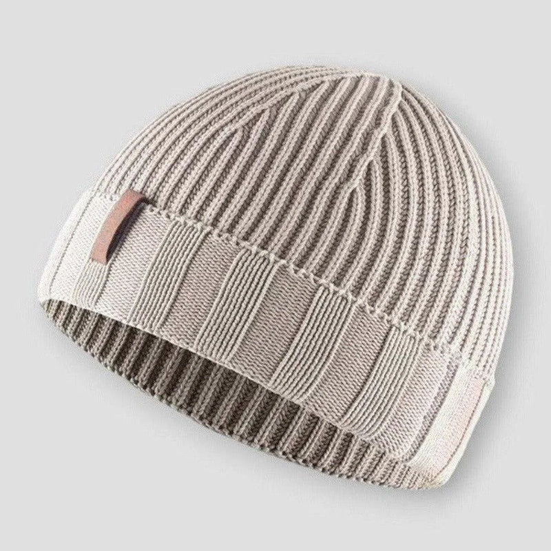 Unisex Stickad Mössa med Retroinspiration 1