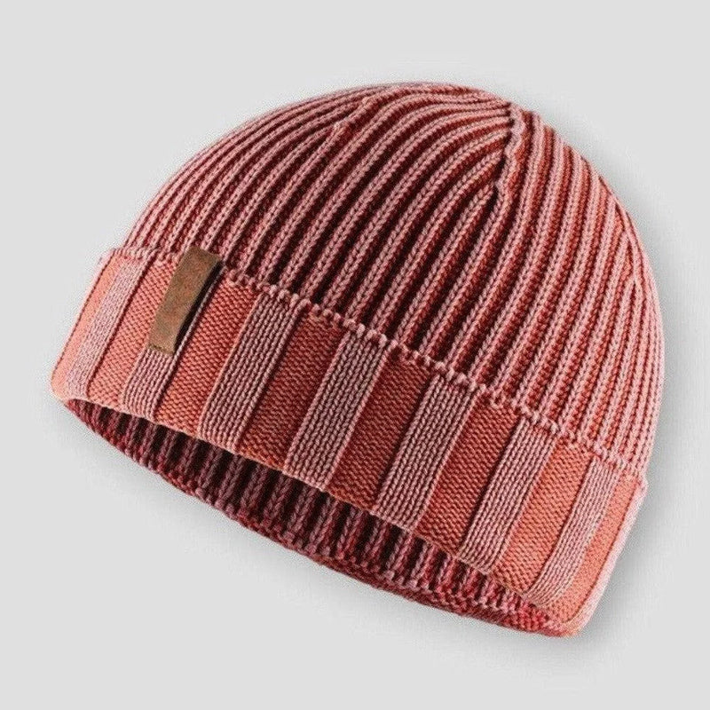 Unisex Stickad Mössa med Retroinspiration 2