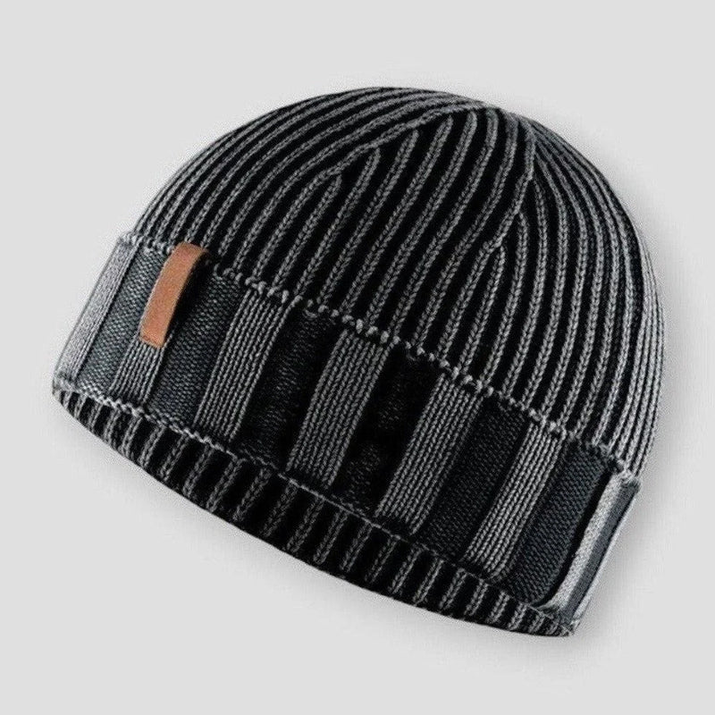Unisex Stickad Mössa med Retroinspiration 4