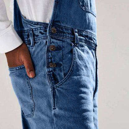 Unisex Utility Overall med Streetwear Stil 5