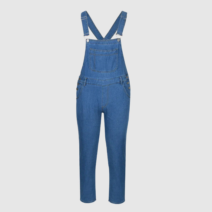 Unisex Utility Overall med Streetwear Stil 6