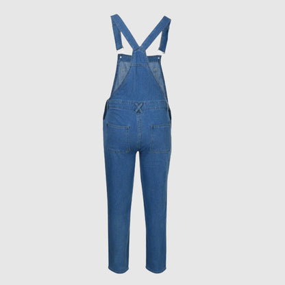 Unisex Utility Overall med Streetwear Stil 7