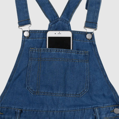 Unisex Utility Overall med Streetwear Stil 8