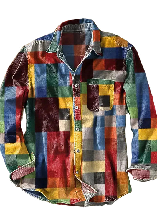 Unisex Vintage Pikétröja med Tidlös Design 0