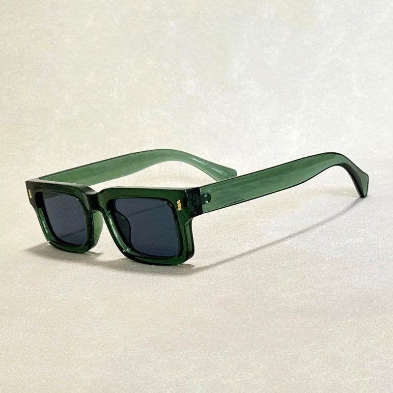 Unisex Vintage Solglasögon med Djäla Ram och UV400 Skydd 3