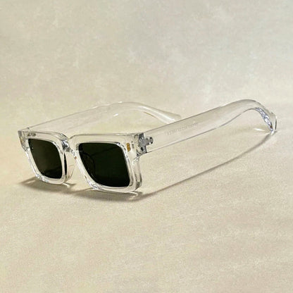 Unisex Vintage Solglasögon med Djäla Ram och UV400 Skydd 5