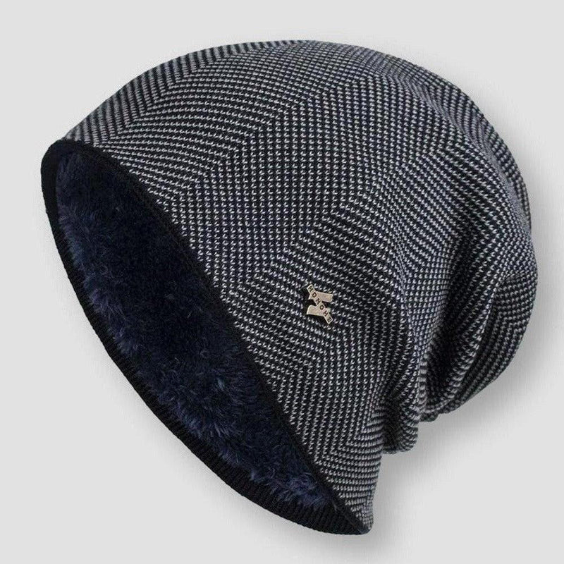Unisex Vintermössa med Strukturerad Design för Barn och Vuxna 2