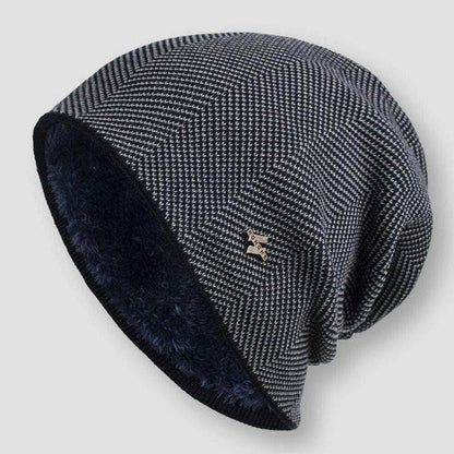Unisex Vintermössa med Strukturerad Design för Barn och Vuxna 2