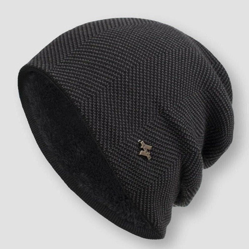 Unisex Vintermössa med Strukturerad Design för Barn och Vuxna 4