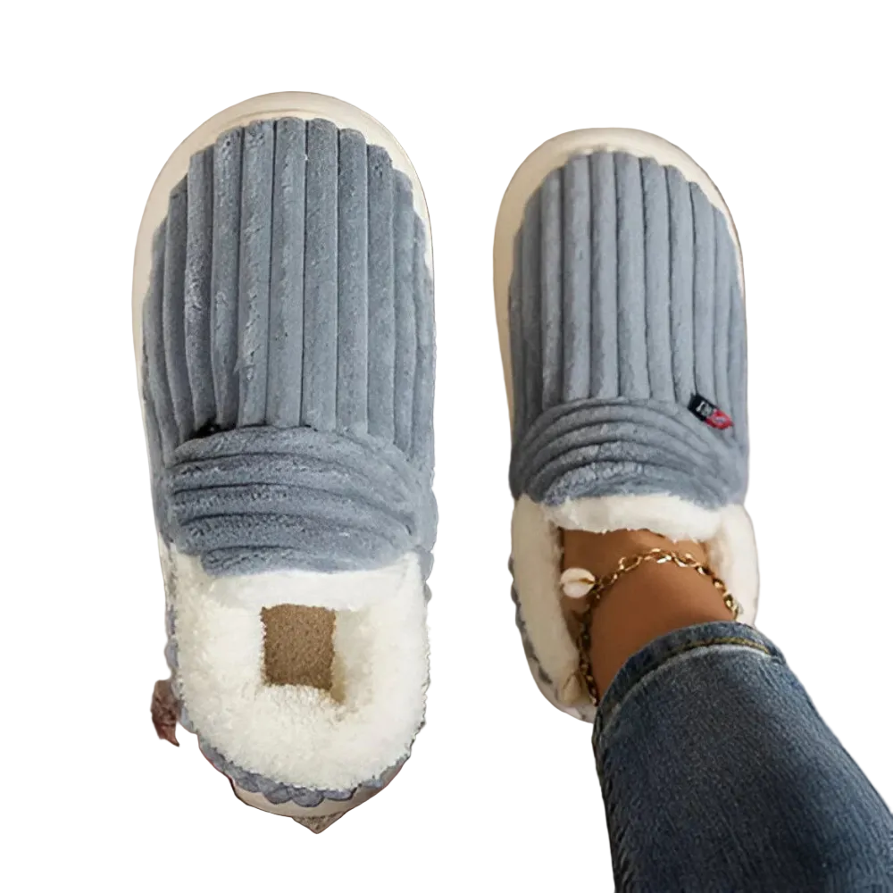 Unisex tofflor Mjuka plysch Halkfria Ergonomiska Design 0