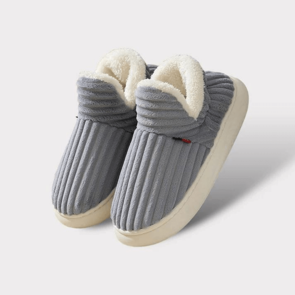 Unisex tofflor Mjuka plysch Halkfria Ergonomiska Design 3