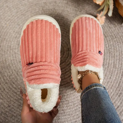 Unisex tofflor Mjuka plysch Halkfria Ergonomiska Design 6