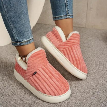 Unisex tofflor Mjuka plysch Halkfria Ergonomiska Design 7