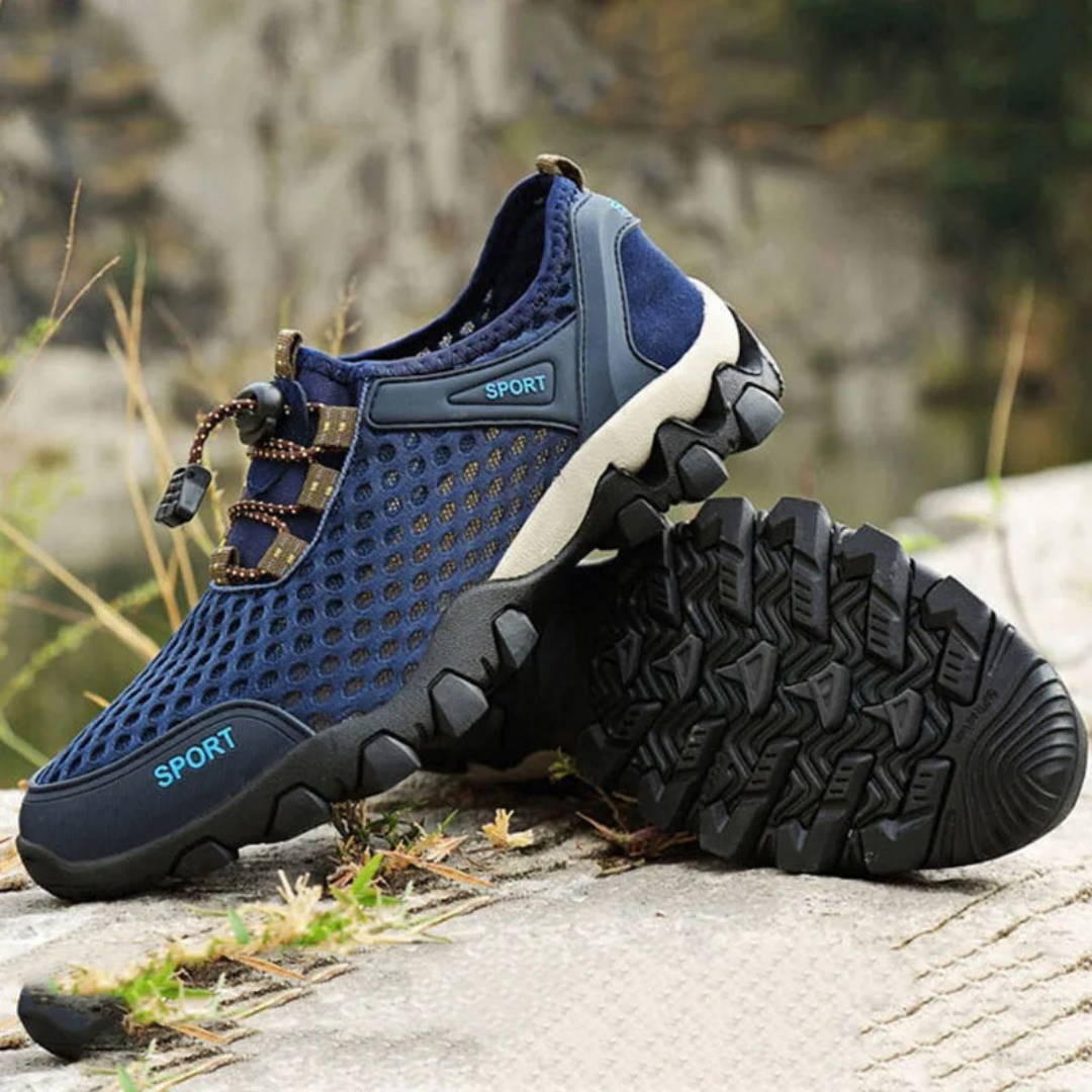 Andningsaktiva vandringsskor för män