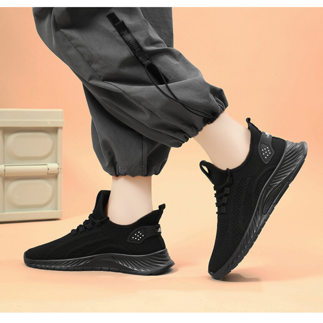 Andningsskor i stickat nät för kvinnor