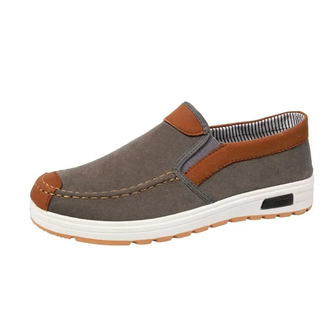 Casual loafers i plusstorlek för män