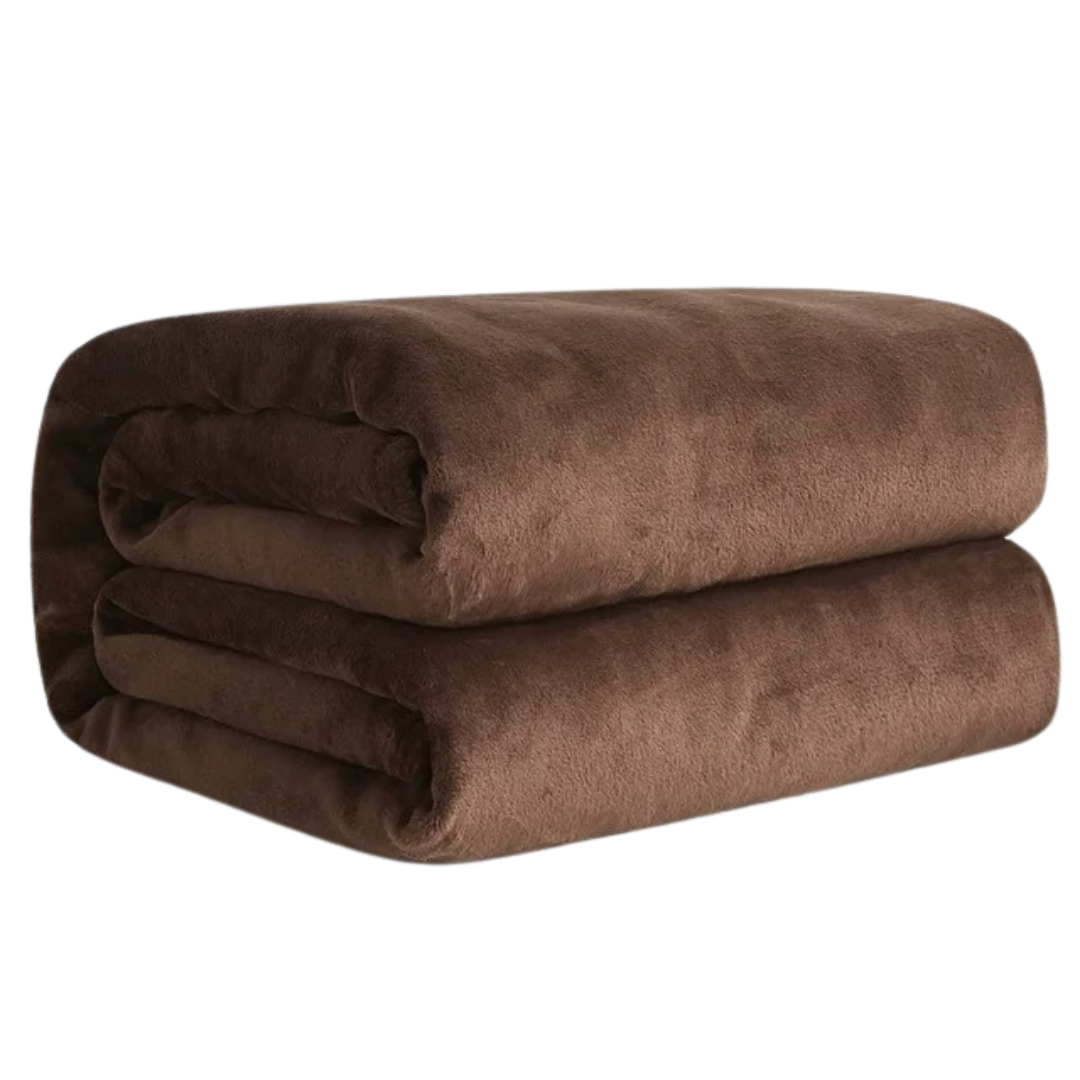 Korall Fleece Flanell Filt