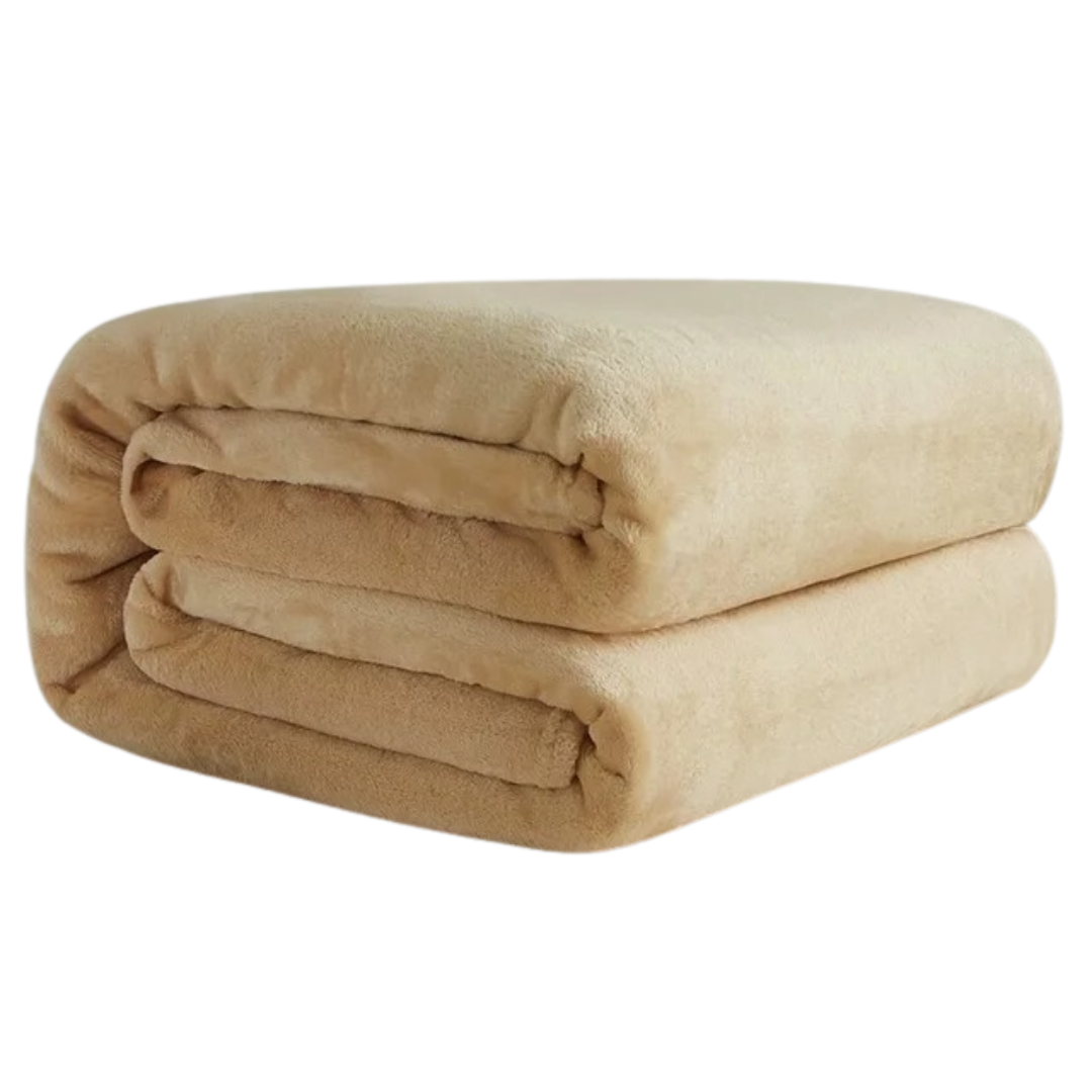 Korall Fleece Flanell Filt
