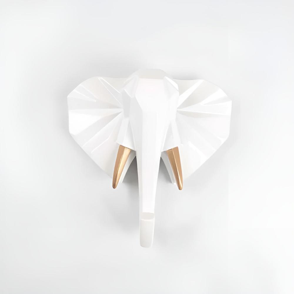 Väggkrok med Geometriskt Djurhuvud Modern Design 12