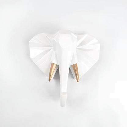 Väggkrok med Geometriskt Djurhuvud Modern Design 12