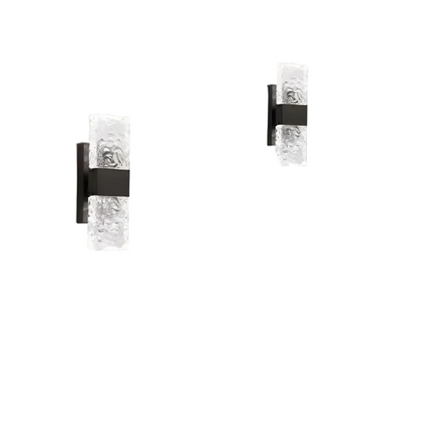 Vägglampa LED i Kristalldesign 0