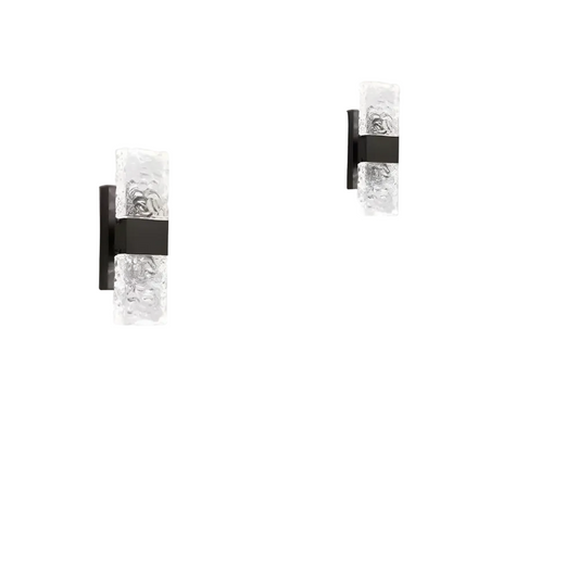 Vägglampa LED i Kristalldesign 0