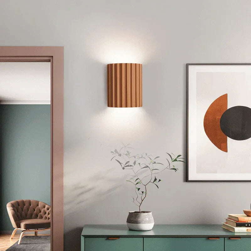 Vägglampa Svart Modern LED Design För Inomhusbruk 1