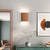 Vägglampa Svart Modern LED Design För Inomhusbruk 1