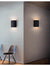 Vägglampa Svart Modern LED Design För Inomhusbruk 8