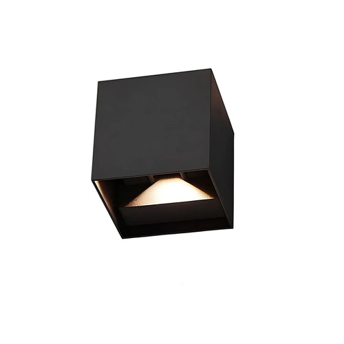 Vägglampa med Rörelsesensor i Modern Kubdesign 7