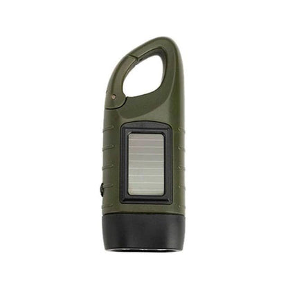 Vattentät Ficklampa Handvev LED ABS-plast för Nödsituationer 4