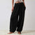 Vida Byxor Dam Med Dragsko Rak Passform Polyester Spandex Bomull 8