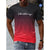 Herr T-shirt Vintage Färggradient 100% Bomull-1