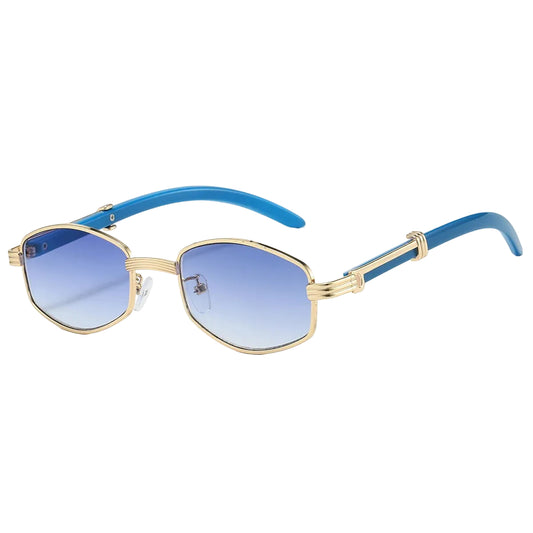 Vintage Hexagon Sunglasses 0