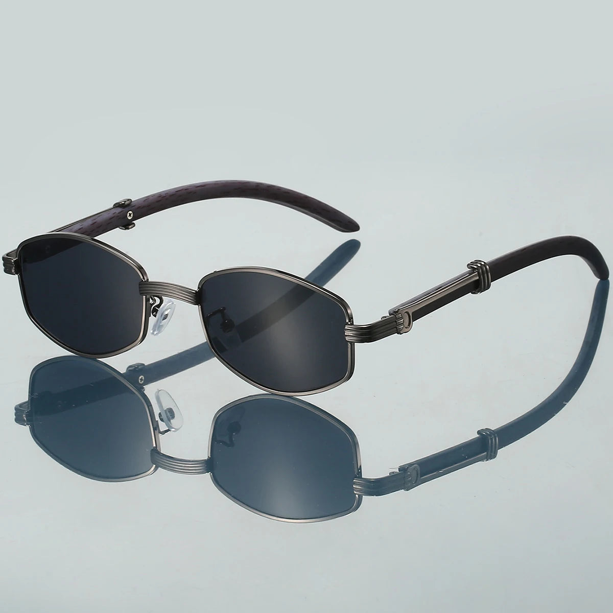 Vintage Hexagon Sunglasses 2