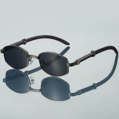 Vintage Hexagon Sunglasses 2