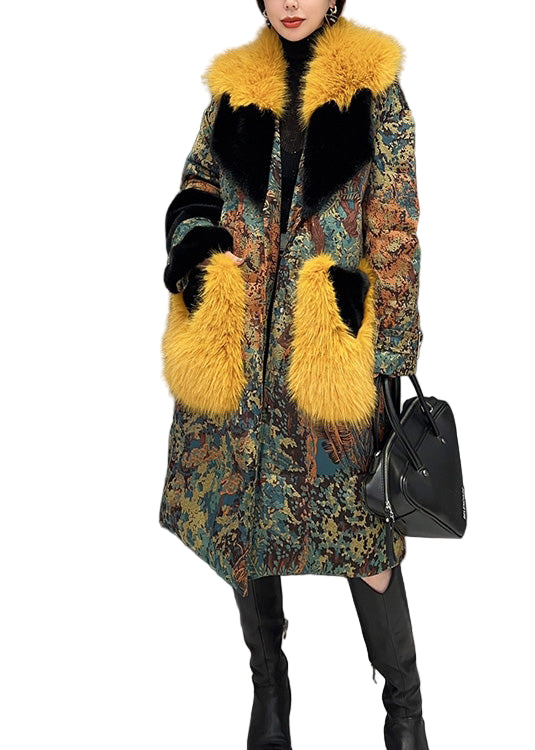 Vinterkappa Dam med Pälskrage - Varm och Stilren Design för Kalla Dagar 0