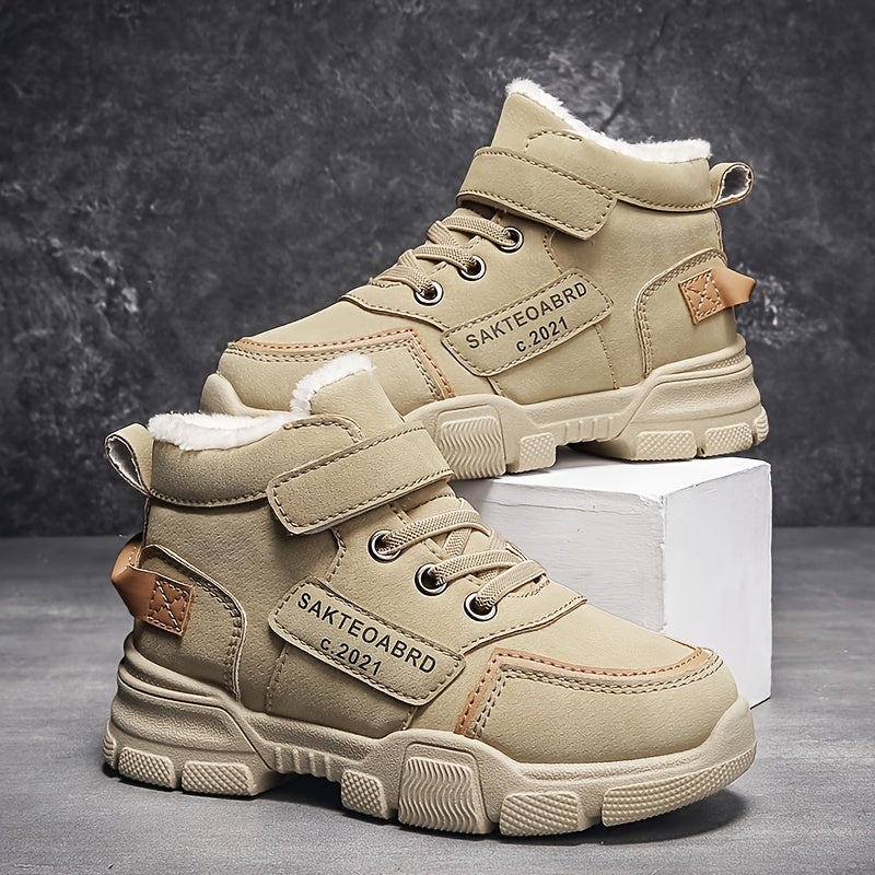 Vinterstövlar Barn Antislip Robust Design Syntetiska Material 3