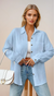 Vit Dam Blus Knappdesign 100% Bomull Avslappnad Stil 5