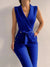 Variant image for Dam Jumpsuit Ärmlös V-ringning Elegant Polyester-13