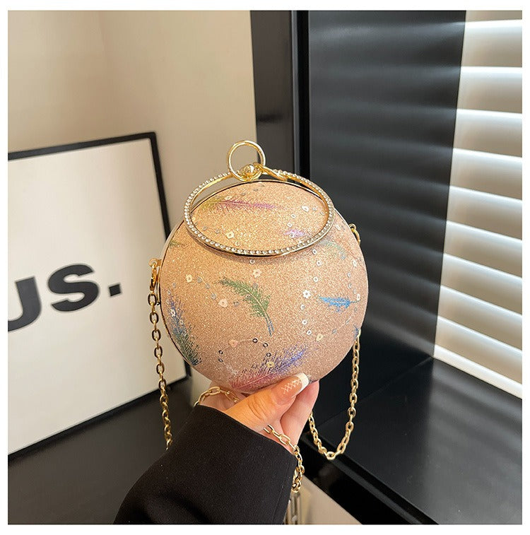 Konstellation Sammet Handväska