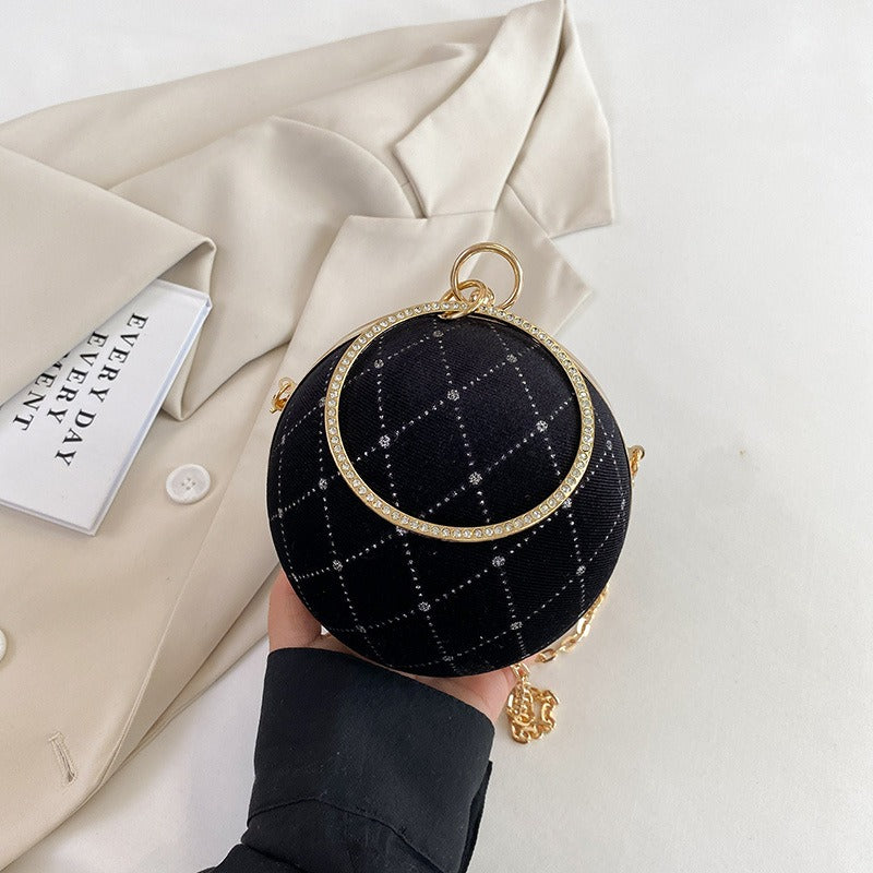 Konstellation Sammet Handväska