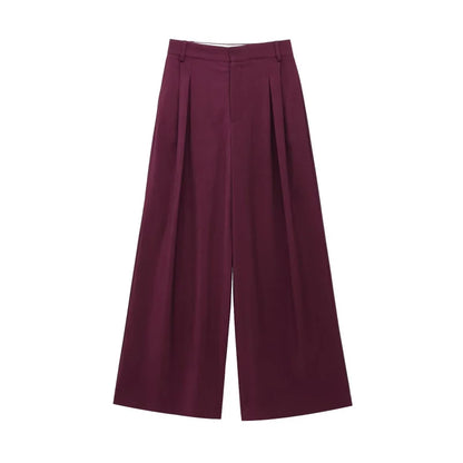 Women's Casual Suit Set with Double Front 4