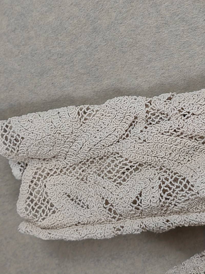 Kvinnors Lång Spetsskjorta Blommönster Polyester-4