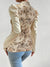 Dam Satin Top Blommönster Elegant-3