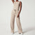 Variant image for Dam Jumpsuit Elegant Långärmad Mjuk Polyester med Midjebälte-10
